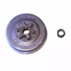 ADAPTABLE TA281R6N - Pignon De Chaine 3/8" LP 6 Dents Pour Tronconneuse TANAKA
