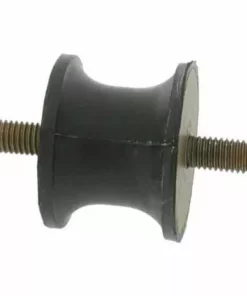 Silent Bloc Universel Modèles Diabolo - Diamètre 40mm - L 30mm - Filet M8 - Longueur Filet 22,5mm.