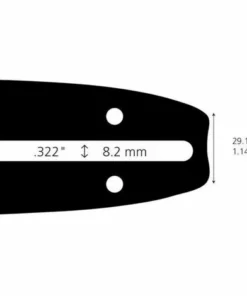 Guide Chaîne Tronçonneuse Carlton 3/8LP 050 -Tronçonneuse et accessoire Soldes 2022 11010670 2