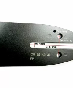 MCCULLOCH Guide Tronconneuse Mc Culloch 40 Cm 3/8LP 050 55 Dents 9 MCCULLOCH Guide Tronconneuse Mc Culloch 40 Cm 3/8LP 050 55 Dents -Tronçonneuse et accessoire Soldes 2022 11011070 4