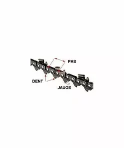 CARLTON Chaine Tronçonneuse 3/8 LP 050 37 Entraineurs