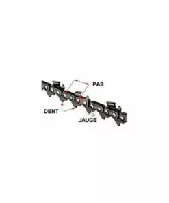 CARLTON Chaine Tronçonneuse 3/8 LP 050 36 Entraineurs