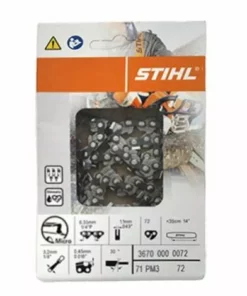 Chaîne Tronçonneuse Stihl 1/4 1.1mm 72 Dents