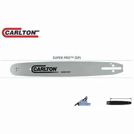 Guide Chaîne Tronçonneuse Carlton 325 058 | 33 Cm 3 Guide Chaîne Tronçonneuse Carlton 325 058 | 33 Cm