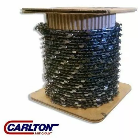 Rouleau Chaine Tronconneuse Carlton 100 Pieds | 3/8 058 (1.5mm) 3 Rouleau Chaine Tronconneuse Carlton 100 Pieds | 3/8 058 (1.5mm)