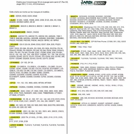 JARDIAFFAIRES Chaine Professionnelle Demi-ronde Oregon 91PX045E 3/8LP 1,3mm 45E 4 JARDIAFFAIRES Chaine Professionnelle Demi-ronde Oregon 91PX045E 3/8LP 1,3mm 45E – Image 2