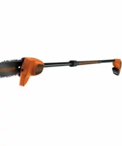 BLACK & DECKER Elagueur Sur Perche Sans Fil 18V Avec Batterie 2Ah Et Chargeur - Manche Télescopique 1,74m à 2,92m - Branche Ø 18cm - BLACK+DECKER GPC1820L20-QW