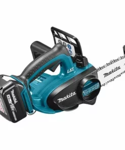 Makita DUC122RTE Tronçonneuse D'élagage à Batteries 18V Li-Ion (2x Batterie 5.0Ah) Dans Coffret - 115mm