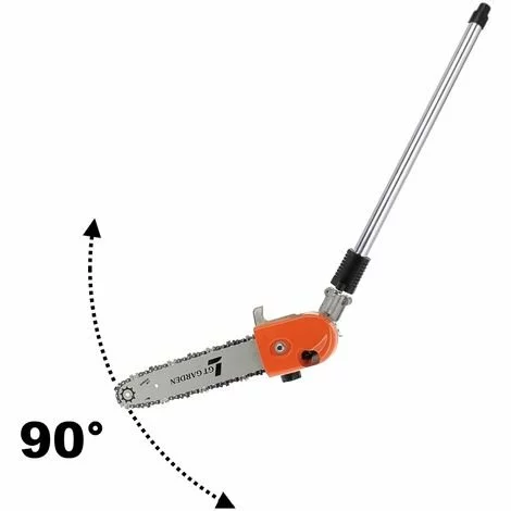 GT GARDEN Élagueuse Thermique Sur Perche Avec Tête Orientable, 52 Cm3, 3 CV, Longueur 4.15 Mètres 6 GT GARDEN Élagueuse Thermique Sur Perche Avec Tête Orientable, 52 Cm3, 3 CV, Longueur 4.15 Mètres – Image 4