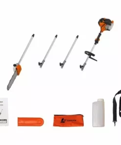 GT GARDEN Élagueuse Thermique Sur Perche Avec Tête Orientable, 52 Cm3, 3 CV, Longueur 4.15 Mètres 11 GT GARDEN Élagueuse Thermique Sur Perche Avec Tête Orientable, 52 Cm3, 3 CV, Longueur 4.15 Mètres -Tronçonneuse et accessoire Soldes 2022 15128010 5