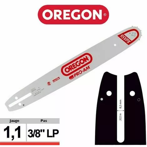Guide Chaîne Tronçonneuse Oregon 3/8LP 043 MLEA074 | 35cm 3 Guide Chaîne Tronçonneuse Oregon 3/8LP 043 MLEA074 | 35cm