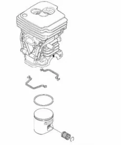 HUSQVARNA GROUP Cylindre Piston Tronçonneuse Husqvarna
