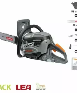 Tronçonneuse Thermique 3cv 51cc Guide 45 Cm Système Antivibration Villager VGS 5032 PE