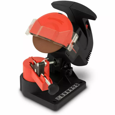 EBERTH Affûteuse De Chaîne De Tronçonneuse électrique Tronçonneuse à Chaîne, 220 Watts, 7500 Tr/min, Réglage De Langle Daffûtage, Dispositif De Tension De Chaîne, Limiteur De Profondeur 4 EBERTH Affûteuse De Chaîne De Tronçonneuse électrique Tronçonneuse à Chaîne, 220 Watts, 7500 Tr/min, Réglage De Langle Daffûtage, Dispositif De Tension De Chaîne, Limiteur De Profondeur – Image 2