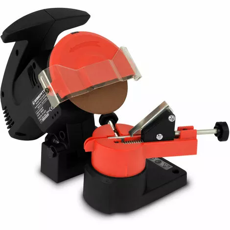 EBERTH Affûteuse De Chaîne De Tronçonneuse électrique Tronçonneuse à Chaîne, 220 Watts, 7500 Tr/min, Réglage De Langle Daffûtage, Dispositif De Tension De Chaîne, Limiteur De Profondeur 6 EBERTH Affûteuse De Chaîne De Tronçonneuse électrique Tronçonneuse à Chaîne, 220 Watts, 7500 Tr/min, Réglage De Langle Daffûtage, Dispositif De Tension De Chaîne, Limiteur De Profondeur – Image 4