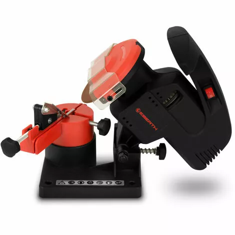 EBERTH Affûteuse De Chaîne De Tronçonneuse électrique Tronçonneuse à Chaîne, 220 Watts, 7500 Tr/min, Réglage De Langle Daffûtage, Dispositif De Tension De Chaîne, Limiteur De Profondeur 7 EBERTH Affûteuse De Chaîne De Tronçonneuse électrique Tronçonneuse à Chaîne, 220 Watts, 7500 Tr/min, Réglage De Langle Daffûtage, Dispositif De Tension De Chaîne, Limiteur De Profondeur – Image 5