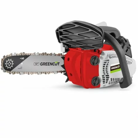 Tronconneuse Moteur à Essence 2 Temps 24cc 1,4cv, épée De 10 Pouces, Nombre De Dents 40, Guidon Ergonomique, Harnais D'épaule - Greencut GS245X-10 4 Tronconneuse Moteur à Essence 2 Temps 24cc 1,4cv, épée De 10 Pouces, Nombre De Dents 40, Guidon Ergonomique, Harnais D'épaule - Greencut GS245X-10 – Image 2