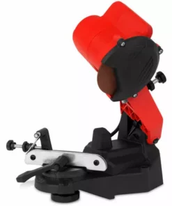 EBERTH Affûteuse De Chaîne De Tronçonneuse Sur Batterie Tronçonneuse à Chaîne, Batterie 1,5 Ah, Chargeur, 220 Watts, 6500 Tr/min, Réglage De Langle Daffûtage, Dispositif De Tension De Chaîne