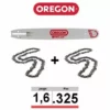 Pack 1 Guide + 2 Chaines Tronçonneuse Oregon 325 063 SFGD025 | 38cm 2 Pack 1 Guide + 2 Chaines Tronçonneuse Oregon 325 063 SFGD025 | 38cm -Tronçonneuse et accessoire Soldes 2022 16460798 1