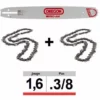 Pack 1 Guide + 2 Chaînes Tronçonneuse Oregon SFHD025 3/8 063 | 38cm -Tronçonneuse et accessoire Soldes 2022 16542815 1