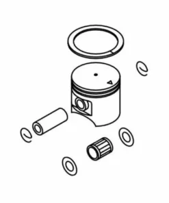 Kit Piston Complet Tronçonneuse Echo