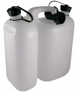 Bidon Double Réservoir Oregon Essence / Huile 5 +3 L | Blanc