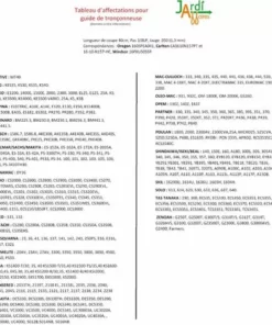 JARDIAFFAIRES Combo Guide 40cm + 4 Chaînes Pro 3/8 1,3mm = Oregon 160spea041 + 91-57E -Tronçonneuse et accessoire Soldes 2022 1687525 3