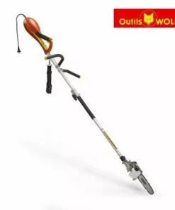 OUTILS WOLF Perche élagueuse électrique Wolf OTE10 à Tête Orientable