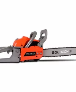 Boudech Tronçonneuse Thermique 52cc 2,1Hp Lame 20" Legere Puissante