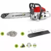 Tronçonneuse à Essence 61,2cc 3,6hp, Moteur Thermique 2 Temps, Lame 20", Longueur De Coupe 50,8cm, Pour L'abattage Et L'élagage, Avec 2 Chaînes Et Anti-vibration - Greencut GS610X 2 Tronçonneuse à Essence 61,2cc 3,6hp, Moteur Thermique 2 Temps, Lame 20", Longueur De Coupe 50,8cm, Pour L'abattage Et L'élagage, Avec 2 Chaînes Et Anti-vibration - Greencut GS610X -Tronçonneuse et accessoire Soldes 2022 17850460 1