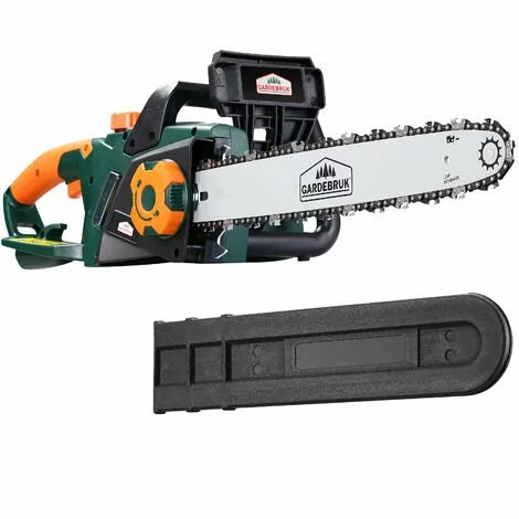 GARDEBRUK - Tronçonneuse électrique Max. 2800W Guide-chaîne 45cm Frein Vitesse 16m/s Branche Lubrification Automatique De La Chaîne 150ml Huile 3 GARDEBRUK - Tronçonneuse électrique Max. 2800W Guide-chaîne 45cm Frein Vitesse 16m/s Branche Lubrification Automatique De La Chaîne 150ml Huile