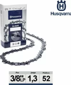 HUSQVARNA GROUP Chaîne Tronçonneuse Husqvarna 3/8LP 050 52 Dents