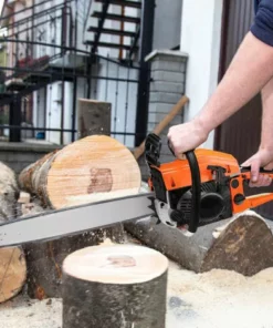 BATHRINS Tronçonneuse Thermique 58 Cm3, 50 Cm, 2 Chaînes -Tronçonneuse et accessoire Soldes 2022 23065251 4