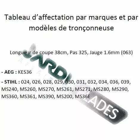 Combo Oregon 153SFGD025 38cm De Coupe Avec Deux Chaines 22BPX062E 4 Combo Oregon 153SFGD025 38cm De Coupe Avec Deux Chaines 22BPX062E – Image 2