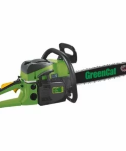 GREEN CAT Tronconneuse Thermique 52 Cm3 Lame 50cm 2T 1.2 CV 1.7 KW GREENCAT CARBURATEUR WALBRO