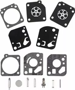 TOOLOFLIFE 15pcs RB-29 Carburateur Kit De Réparation Membrane Joints Tronconneuse Pour ZAMA C1U,Homelite UT-20004-A-B UT-20024-A-B UT-20044-A-B,Ryobi 26cc&30cc