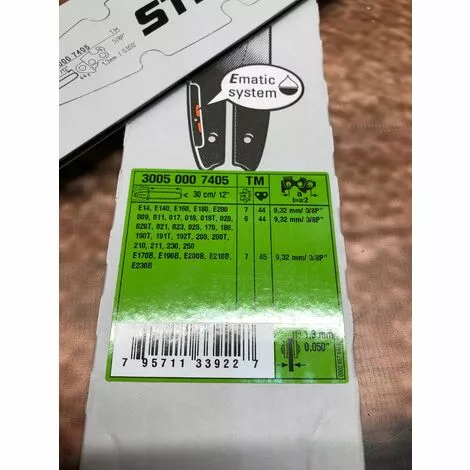 STIHL Guide-chaîne Rollomatic E Light - 3/8"P 1,3mm 30 Cm 6 STIHL Guide-chaîne Rollomatic E Light - 3/8"P 1,3mm 30 Cm – Image 4