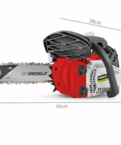 Tronconneuse Moteur à Essence 2 Temps 25cc 1,4cv, épée De 10 Pouces, 40 Dents, Guidon Ergonomique, Harnais D'épaule - Greencut GS250X-10 -Tronçonneuse et accessoire Soldes 2022 2746604 5