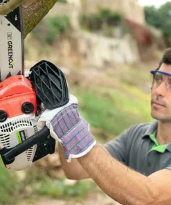 Tronçonneuse Moteur à Essence 2 Temps 25,4cc 1,4cv, épée De 12 Pouces, Nombre De Dents 44, Guidon Ergonomique, Harnais D'épaule - Greencut GS250X-12 -Tronçonneuse et accessoire Soldes 2022 2746605 4