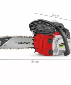 Tronçonneuse Moteur à Essence 2 Temps 25,4cc 1,4cv, épée De 12 Pouces, Nombre De Dents 44, Guidon Ergonomique, Harnais D'épaule - Greencut GS250X-12 -Tronçonneuse et accessoire Soldes 2022 2746605 5