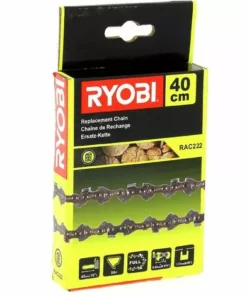 Chaine 40cm 16" 56 Maillons Pour Tronconneuse Ryobi
