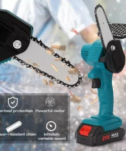 ASUPERMALL Electrique Rechargeable Elaguer Electrique Scies A Bois Petite Une Seule Main Scie Electrique Jardin Connexion Mini Brosse Electrique Scie A Chaine, Type 1 10 ASUPERMALL Electrique Rechargeable Elaguer Electrique Scies A Bois Petite Une Seule Main Scie Electrique Jardin Connexion Mini Brosse Electrique Scie A Chaine, Type 1 -Tronçonneuse et accessoire Soldes 2022 27969479 4