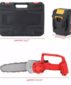 ASUPERMALL 21V Batterie Au Lithium Sans Fil Scie A Chaine Rechargeable Integree Scies A Bois Scie Electrique Portative Logging Exterieur Electrique Brushless Maison Scie A Chaine -Tronçonneuse et accessoire Soldes 2022 28062899 3
