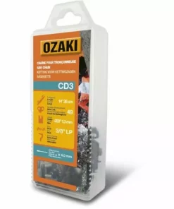 UNIVERSEL Chaîne De Tronçonneuse Semi Carrée 3/8"LP 050 (1,3mm) 49 Entraîneurs (E49) OZAKI