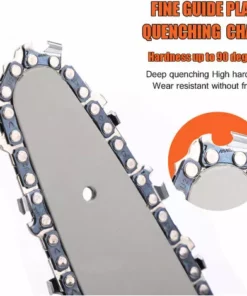 HAPPYSHOPPING Mini Tronçonneuse De 4 Pouces, Petite Scie Abois, Scie Forestiere De Jardin, Norme Europeenne Noire, 4000 Mah Avec Deux Batteries Et Un Chargeur - 4000 Mah Avec Deux Batteries Et Un Chargeur -Tronçonneuse et accessoire Soldes 2022 29592243 3