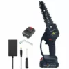 BRIDAY Mini Scie à Chaîne électrique 36V 12.7CM, Mini Tronçonneuse à Main électrique Avec 1 Batteries, 1 Charge