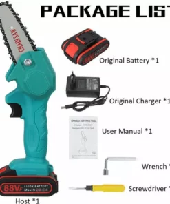 AUGIENB Scie à Chaine Tron?onneuse à Batterie élagueuse Sans Fil VIOLEWORKS 4" 18V Scie à Chaine Scie à B?che électrique 1 Batterie Bleu 7 AUGIENB Scie à Chaine Tron?onneuse à Batterie élagueuse Sans Fil VIOLEWORKS 4" 18V Scie à Chaine Scie à B?che électrique 1 Batterie Bleu -Tronçonneuse et accessoire Soldes 2022 30340101 3
