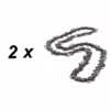 TIMBERPRO Lot De 2 Chaines 44 Maillons Pour Guide 12 Pouces (30 Cm) Tronçonneuse élagueuse Perche -Tronçonneuse et accessoire Soldes 2022 30480634 1