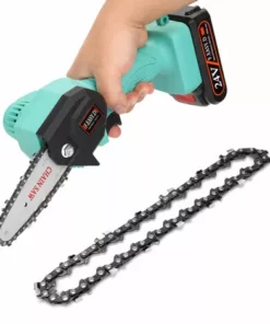 ASUPERMALL 133Mm Mini Portable 65# Mn Tronconneuse Chaine 28E-Chaine Lien 14T Scie Electrique Accessoire De Remplacement Pour La Coupe Du Bois, 5Pcs -Tronçonneuse et accessoire Soldes 2022 31050710 5