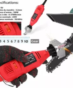ASUPERMALL Affûteuse De Chaîne De Tronçonneuse électrique Mini Portable Moulin électrique Die Grinder Outil De Meulage Utilitaire, Rouge 9 ASUPERMALL Affûteuse De Chaîne De Tronçonneuse électrique Mini Portable Moulin électrique Die Grinder Outil De Meulage Utilitaire, Rouge -Tronçonneuse et accessoire Soldes 2022 31105929 3